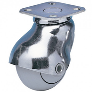 ROULLETTE BOULE GRISE A PLATINE D40 ROULLETTE BOULE GRISE A PLATINE D40